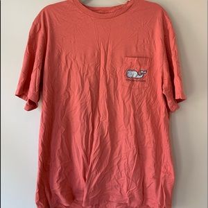 Hot pink vineyard vines t shirt